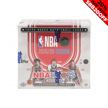 2025-26 Topps Hoops Basketball Jumbo Hobby Box (Choose Team - 2-box Break #1) Basketball